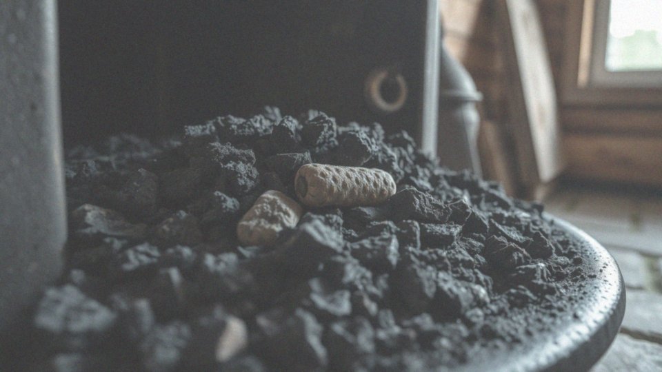 Dlaczego wilgotny pellet wpływa na powstawanie czarnego popiołu?