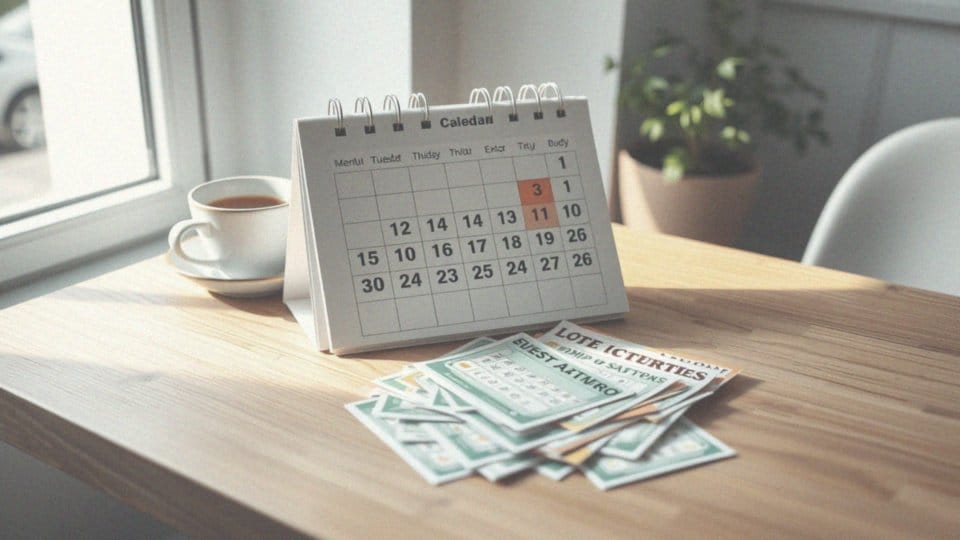 Jakie są dni losowań według kalendarza Lotto?