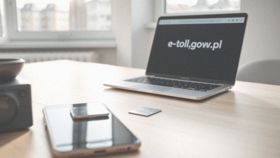 Jak zalogować się na Internetowe konto Klienta w systemie e-TOLL?