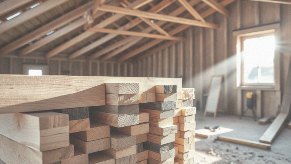 Jakie materiały są najlepsze do budowy belek na strop drewniany 4m?